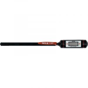 Yato YT-72971 thermom&egrave;tre environnemental Station m&eacute;t&eacute;o &eacute;lectronique Noir