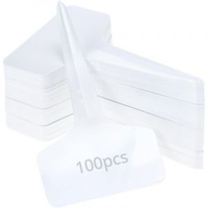 100 pi&egrave;ces etiquette de plante semis,etiquette jardin potager plantation &eacute;tanche plastique exterieur,etiquettes semis r&eacute;utilisable ,pour l&eacute;gumes,