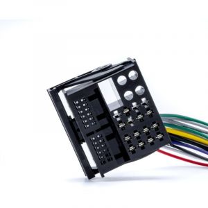 Adaptateur connecteur radio cube QUADLOCK-ISO pour Skoda, VW