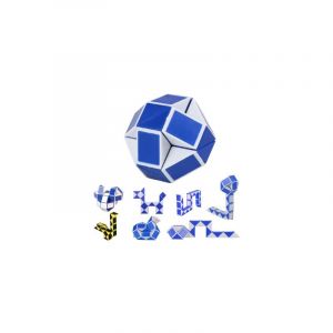 Lot de 2 puzzles torsadés Rubik's Cube - Grand jouet anti-stress - Jeu de fête pour enfants, adultes et adolescents