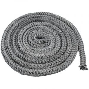 2 Pi&egrave;ces 10mm x 2,5m joint chemin&eacute;e,joint poele a bois,joint insert chemin&eacute;e,Fibre de Verre, pour chemin&eacute;e, Po&ecirc;le