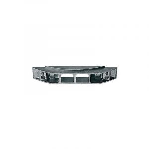 Gâche de tringle à toupiller pour entaillage de la tétière de 16 mm décalée de 0 mm Ferco