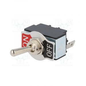 Interrupteur unipolaire &agrave; bascule 20a/12vdc R13-28a-01