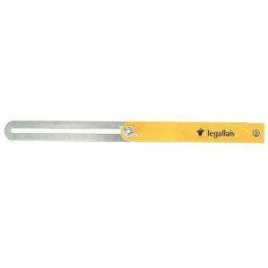 Fausse &eacute;querre &agrave; coulisse 20 cm - talon plastique Ilette - SOFOP