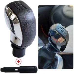 Pommeau de levier de vitesse, T&ecirc;te de pommeau de levier de vitesse 5 vitesses pour 106 206 207 307 407 C3