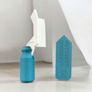 Kit &agrave; Lisser Joint Carrelage Spatule Silicone + Cale Pro Finition Parfaite Outillage Carreleur 2.0