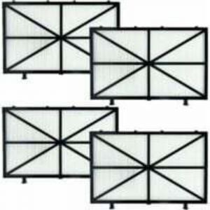 Filtre pour Robot Dolphin &ndash; Lot de 4 filtres &agrave; Cartouche Ultra Fins pour Robot Maytronics Dolphin Nautilus CC Plus, M400 et M500--