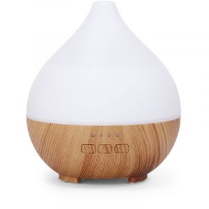 Diffuseur Huiles Essentielles, 140ML Diffuseur Ar&ocirc;mes, 7 Couleurs LED Humidificateurs,Diffuseur avec Arr&ecirc;t Automatique,Diffuseur de Parfum pour Salon