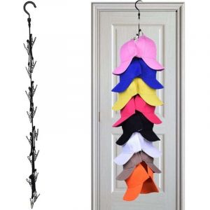 ZVD - Porte Casquette, Organisateur Casquette, Organisateur Casquette Mural, Organiseur de Rangement pour Baseball Caps, Cintres pour Organisateur de