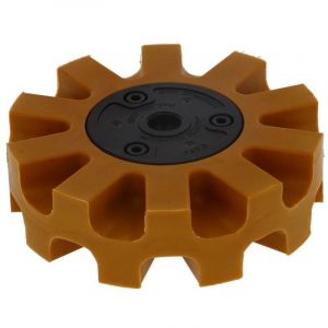 Roue double epaisseur fibre abrasive pour brosseuse UT8775A/ABK Cedrey