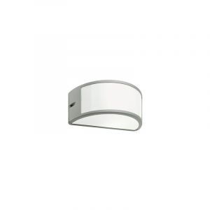 Applique murale ouverte demi-lune ligne ombe big e27 pour extÉrieur ip54 aluminium couleur 473/72