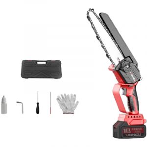 Tron&ccedil;onneuse &agrave; batterie 21V 3000mAh - Mini tron&ccedil;onneuse &eacute;lagueuse &eacute;lectrique, Batteries Makita compatibles（Sans batterie）