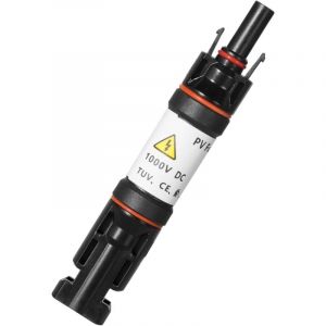 Connecteur de fusible pv Solaire 1000V dc IP67 Porte-fusible photovoltaïque étanche fusible Solaire for système pv Solaire (Size : 15A) - Sollbry