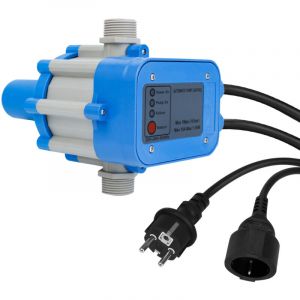 Einfeben - Contrôle de la pompe, Commande de pompe,protection contre la marche à sec, pressostat, puits profond- DPS-1 bleu avec cordon d'alimentation