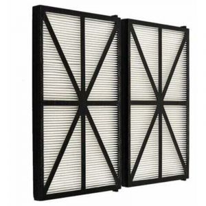 Lot de 2 Panneaux Filtres pour Robot Tiger Shark - RCX70101PAK2 - Noir,