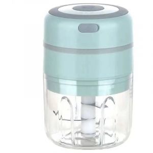 Broyeur &agrave; ail &eacute;lectrique en acier inoxydable, 250ml， outil de broyage, broyeur de l&eacute;gumes, Gadget de cuisine