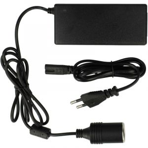 vhbw C&acirc;ble d'alimentation prise euro vers allume-cigare compatible avec Campingaz Smart Cooler Electric 20L glaci&egrave;re avec prise auto