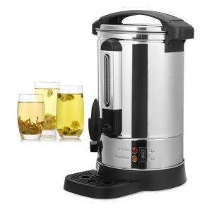 Einfeben - Distributeur de boissons chaudes 8 l 1500 w acier inoxydable Marmite vin chaud chocolat Robinet couvercle verrouillable