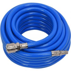 Tuyau air comprime 8mm 10 mètres usage garages ateliers avec raccords euro