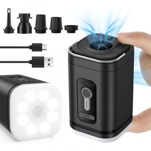 Pompe &agrave; Air &eacute;lectrique, Gonfleur Electrique, Gonfleur Matelas Gonflable, Mini Pompe &agrave; air &eacute;lectrique, Pompe Matelas Gonflable, Fonction de Vide