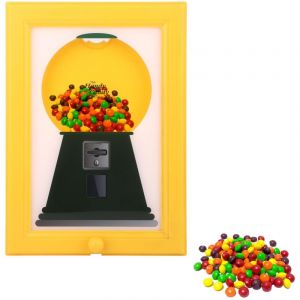 Cadre Photo Pratique pour Bonbons, Distributeur de Bonbons Cr&eacute;atif et Innovant Distributeur de Chewing-Gums pour Bureau Comptoir ou Chambre d'Enfants