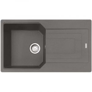 Franke - Urban - Évier en fragranit ubg 611-86, 86x50 cm, pierre grise 114.0700.115