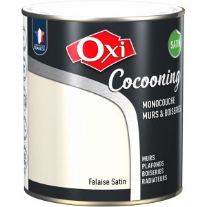 Durieu - Peinture d'intérieur monocouche pour murs & boiseries oxi cocooning murs & boiseries satin Falaise (ox82) 2.5 litres