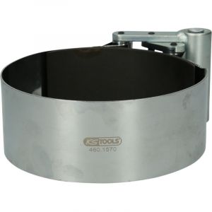 Ks Tools - Cl&eacute; pour filtre &agrave; huile 1/2'' &oslash; 125-140 mm - 460.1570