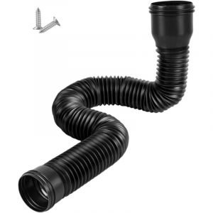 Rallonge de tuyau de descente de goutti&egrave;re tuyau de descente de goutti&egrave;re tuyau de descente flexible Rallonge de Tuyau de Descente R&eacute;tractable pour