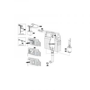 M&eacute;canisme WC Schwab pour modele 182.0400