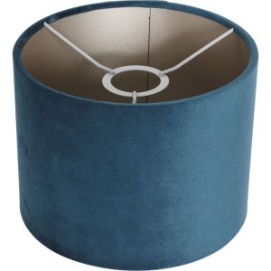 Steinhauer - abat-jour - Shade - bleu - velours tissu - &Oslash; 20cm -