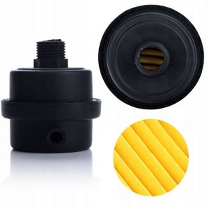 Rosfix Filtre &agrave; Air pour Machine &agrave; Enduire Blue Dragon BD41 &ndash; Cartouche Papier, Filetage 19,2mm &Oslash; 66,7mm, Hauteur 71,5mm Protection Compresseur