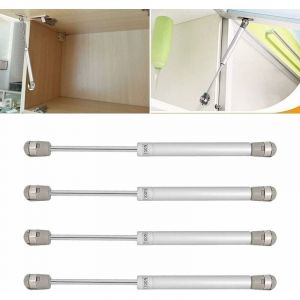 V&eacute;rins &agrave; Gaz, Verin Porte Cuisine 4pcs Amortisseurs &agrave; Gaz 100N Verin Meuble Hydraulique d'origine Porte Armoire de Cuisine Bras pour Levage de Porte