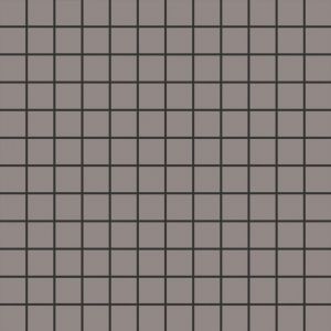 Mosa&iuml;que de gr&egrave;s c&eacute;rame QUADROCOLOR UNI - Mosa&iuml;que 2,5x2,5 cm Gris Moyen - bo&icirc;te de 2 m2 - Mosa&iuml;que 2,5x2,5 cm Gris Moyen - bo&icirc;te de 2 m2