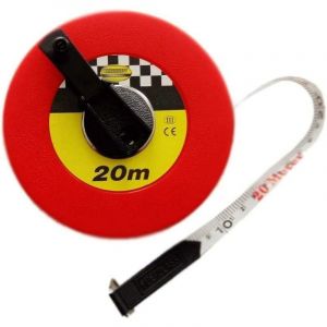 Double décamètre à enrouleur Fibre de verre