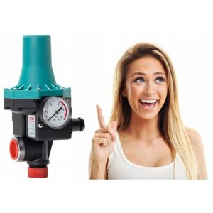Ibo Interrupteur de Pompe PC-13 - 220&ndash;240 V - Protection Anti-Sec - Pression R&eacute;glable 1,5&ndash;3 bar