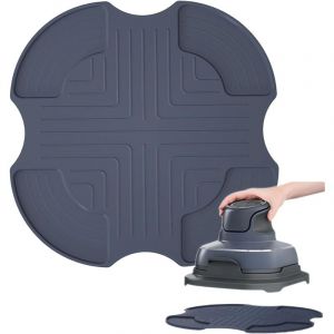 Dessous de plat silicone r&eacute;sistant chaleur, accessoires friteuse air Ninja Crispi PowerPod, antid&eacute;rapant comptoir