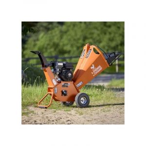 Broyeur de végétaux et de branches thermique essence 196cc 100mm St Pierre Du Champ