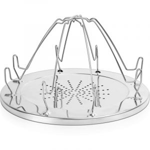 Grille-pain de Camping pour R&eacute;chaud &agrave; Gaz, Grille-pain Pliable en Acier Inoxydable, Accessoire de Camping avec Supports Pliables pour Cuisini&egrave;res &agrave;