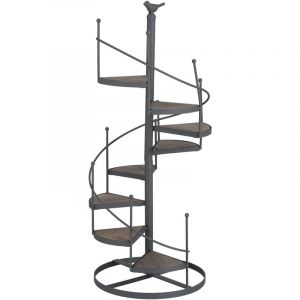 &Eacute;tag&egrave;re &agrave; plantes d&eacute;corative de Style europ&eacute;en, support multifonctionnel en fer forg&eacute;, facile &agrave; installer pour le balcon et le salon