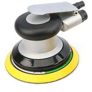 Jeffergarden Ponceuse pneumatique de 5 pouces, polisseuse, meuleuse orbitale pneumatique &agrave; paume, rectifieuse, outil