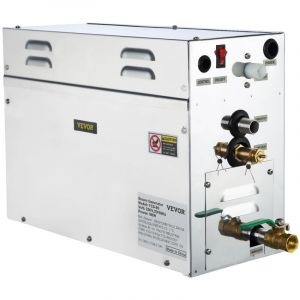 VEVOR Generateur de Vapeur Sauna 9 KW, Generateur de Vapeur Douche Bain 220V Maison 8.5 - 11.3 m³, Generateur de Hammam Kit 35 ℃ - 55 ℃ dans le