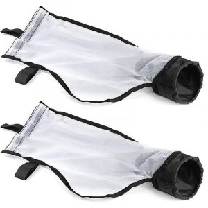 BEBUSINGOTO Sac en filet en Nylon Compatible avec le nettoyeur de piscine Polaris 360 380, sac filtrant polyvalent de remplacement (2 pi&egrave;ces)
