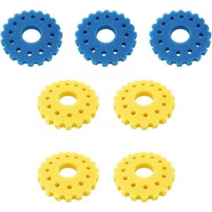 Lot de 7 éponges filtrantes CPF/CPA 30000 compatibles avec filtre de bassin SunSun Éponge filtrante haute efficacité Éponge biochimique facile à
