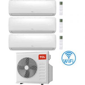 Climatiseur split Inverter TCL Elite F Series Wifi R32, 9000 + 9000 + 12000 BTU, homologu&eacute; U.E. MT2730, classe A++/A+