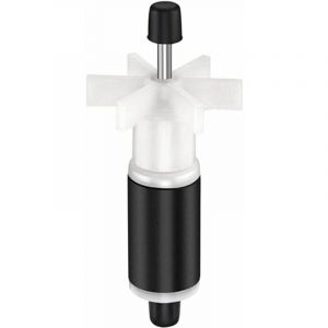 Swyeoot - Turbine de rechange pour pompe à eau, rotor de rechange pour filtre de réservoir d'aquarium pour pompe de bassin - Noir