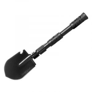 Enowelir Pelle Multifonction, Pelle Pliante 10 Fonctions, Pelle Pliante Multifonctionnelle pour Couper Branches, Camping, Survie, Randonn&eacute;e et