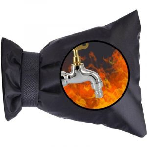 Housse Robinet Ext&eacute;rieur Couvercle Antigel pour Robinet d'Hiver, Protection Robinet Exterieur, Housse de Robinet de Jardin Imperm&eacute;able, Jardin