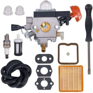 Le carburateur 4180-120-0615 FS91 pour d&eacute;broussailleuses Stihl FS91R FS111 FS89 HT102 HT103 FC91 FC96 KM 91 KM 111 FC111 comprend des outils de