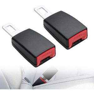 2pcs Rallonge Ceinture Sécurité Voiture,Extension de Ceinture de Sécurité, Ajusteur Ceinture de Sécurité Adapté aux Femme Enceinte/Obèse/Enfant